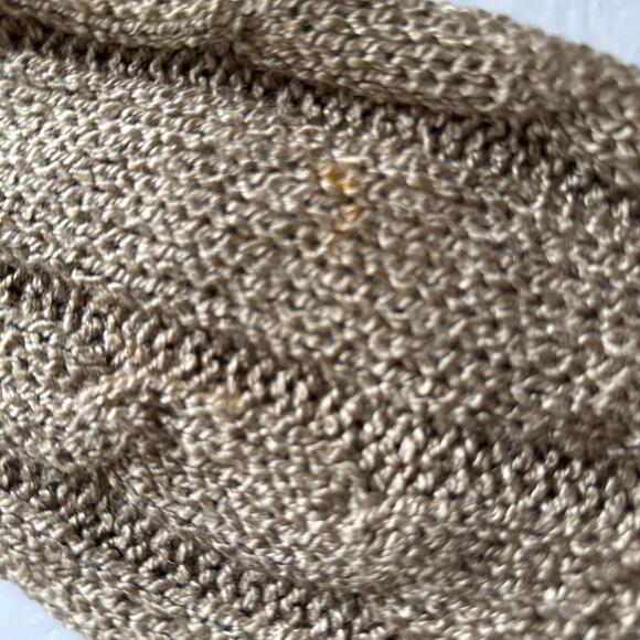 Vintage Sarah Bentley brown cable knit cardigan - Picture 7 of 7